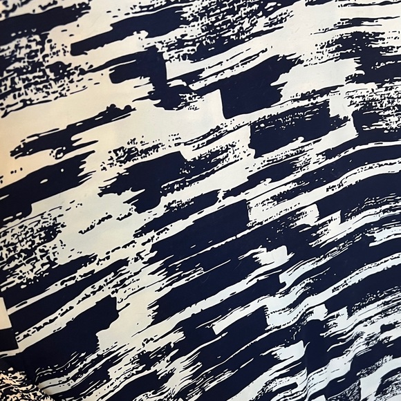 Papillon Blanc Long Black and White Dress - Picture 4 of 6